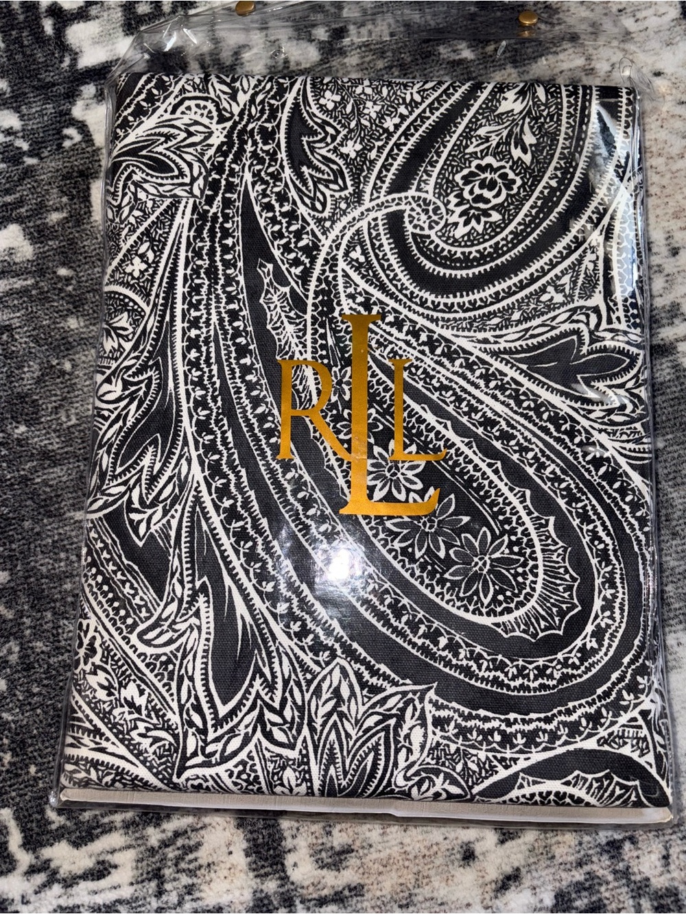 New Ralph Lauren paisley tablecloth